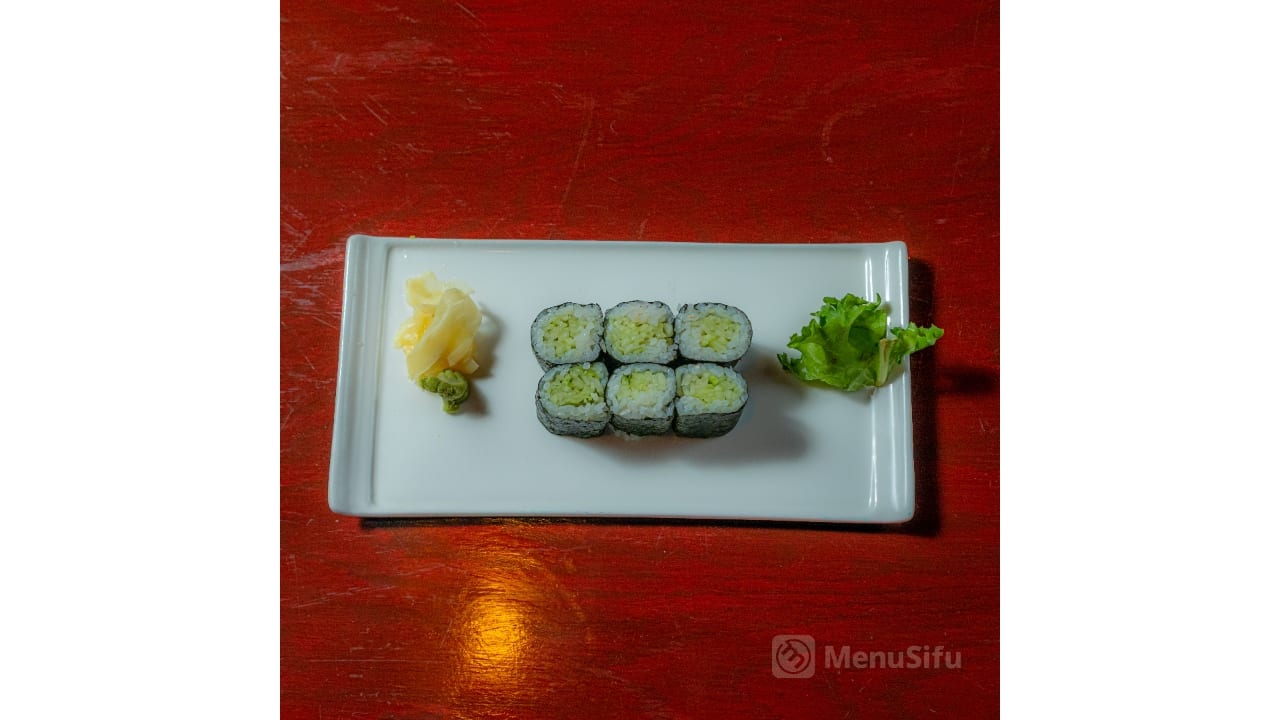 Eel Cucumber Roll.