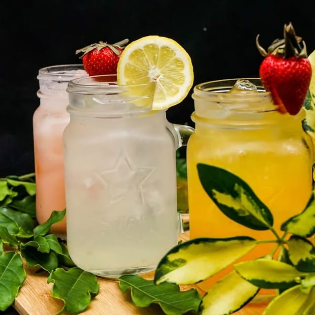 Peach Moscow Mule.